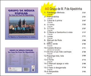 CD443 Grupo de Música Popular de Alpedrinha